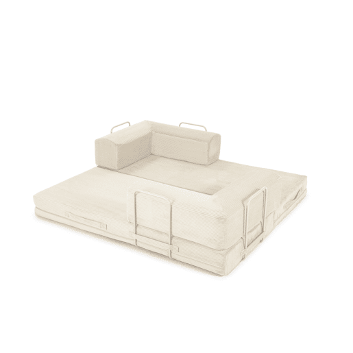 Sofá cama 3 lugares TETRIS cor bege
