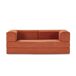 Sofá cama 3 plazas TETRIS Sofá cama 3 plazas TETRIS Terracota