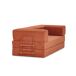 Sofá cama 3 plazas TETRIS Sofá cama 3 plazas TETRIS Terracota