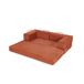 Sofá cama 3 plazas TETRIS Sofá cama 3 plazas TETRIS Terracota