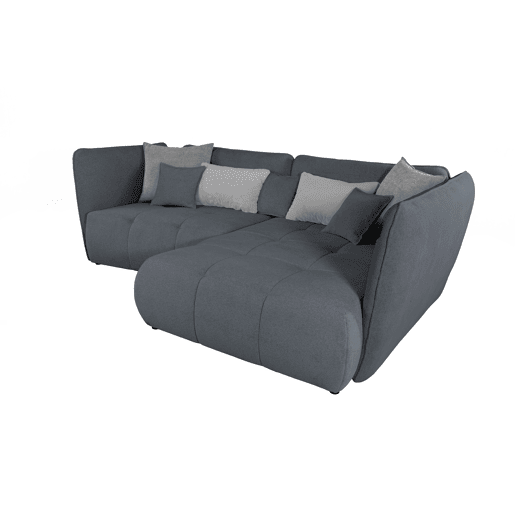 Chaise longue derecha SOPHIE color gris oscuro y gris claro Chaise longue derecha SOPHIE color gris oscuro y gris claro