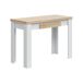 Mesa de cocina extensible GINA Mesa de cocina extensible GINA Blanco/ Madera