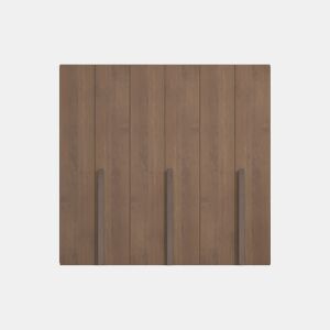 Roupeiro SWING 240x230cm 6 portas batentes carvalho rústico