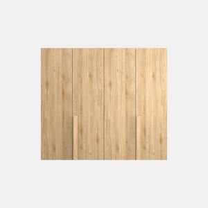 Roupeiro SWING 230x180cm 4 portas batentes carvalho