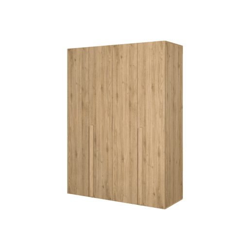 Roupeiro SWING 230x180cm 4 portas batentes carvalho Roupeiro SWING 230x180cm 4 portas batentes carvalho