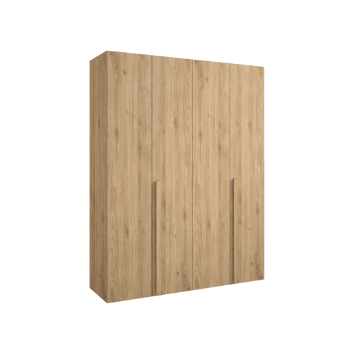 Roupeiro SWING 230x180cm 4 portas batentes carvalho Roupeiro SWING 230x180cm 4 portas batentes carvalho