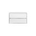 Cajonera SWING de 2 cajones 39x68cm blanca Cajonera SWING de 2 cajones 39x68cm blanca Blanco