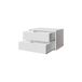 Cajonera SWING de 2 cajones 39x68cm blanca Cajonera SWING de 2 cajones 39x68cm blanca Blanco