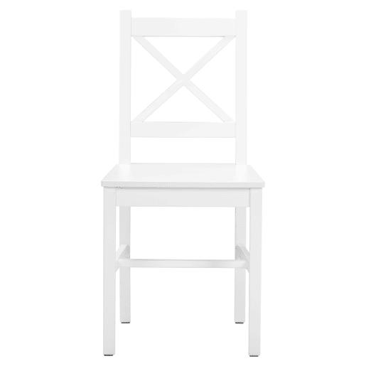 Conjunto de 2 cadeiras de cozinha VALERY branco Conjunto de 2 cadeiras de cozinha VALERY branco