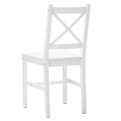 Conjunto de 2 cadeiras de cozinha VALERY branco Conjunto de 2 cadeiras de cozinha VALERY branco