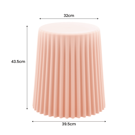 Mesa de apoio ELARA em cor rosa