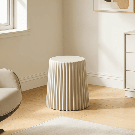 Mesa de apoio ELARA em cor bege