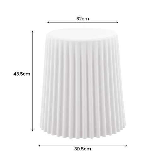 Mesa de apoio ELARA em cor branco