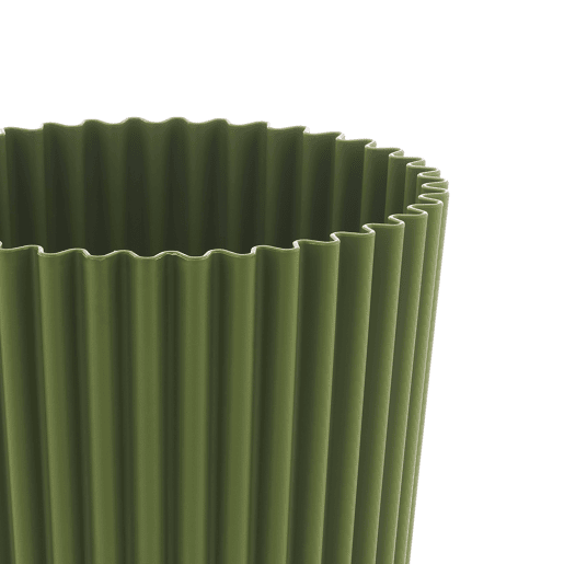 Mesa de apoio ELARA em cor verde