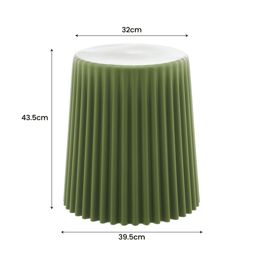 Mesa de apoio ELARA em cor verde