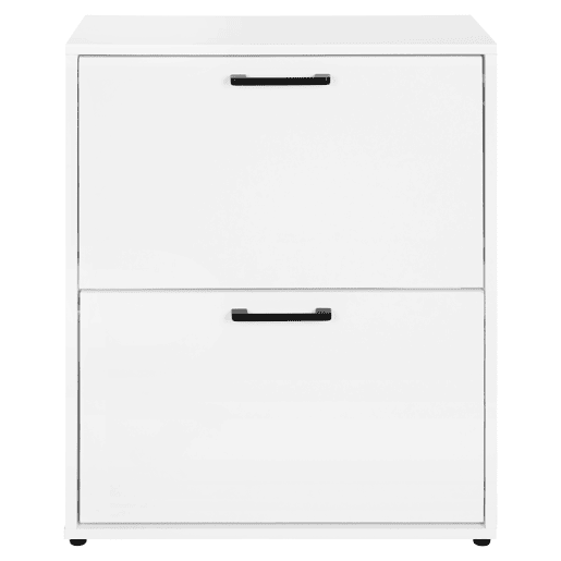 Sapateira PRIMUS com 2 gavetas 74x58x26,5cm branco