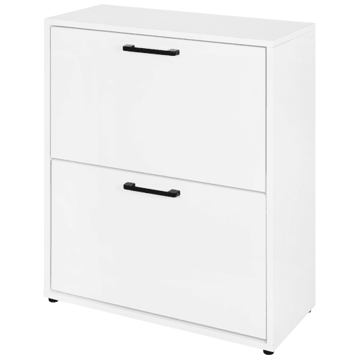Sapateira PRIMUS com 2 gavetas 74x58x26,5cm branco