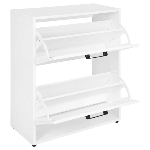 Sapateira PRIMUS com 2 gavetas 74x58x26,5cm branco