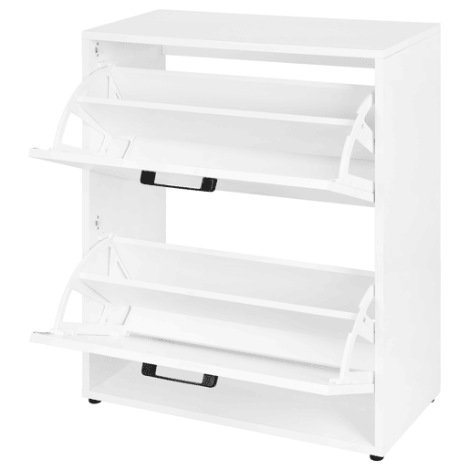 Sapateira PRIMUS com 2 gavetas 74x58x26,5cm branco