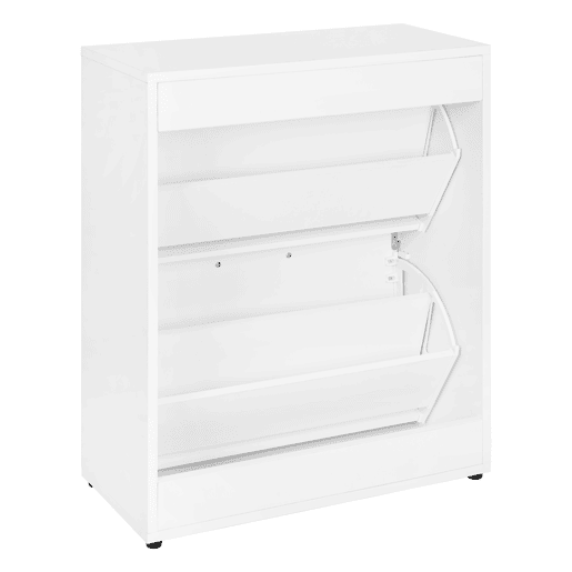 Sapateira PRIMUS com 2 gavetas 74x58x26,5cm branco