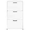 Sapateira PRIMUS com 3 gavetas 108,3x58x26,5cm branco