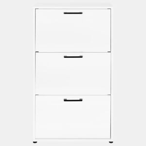 Sapateira PRIMUS com 3 gavetas 108,3x58x26,5cm branco
