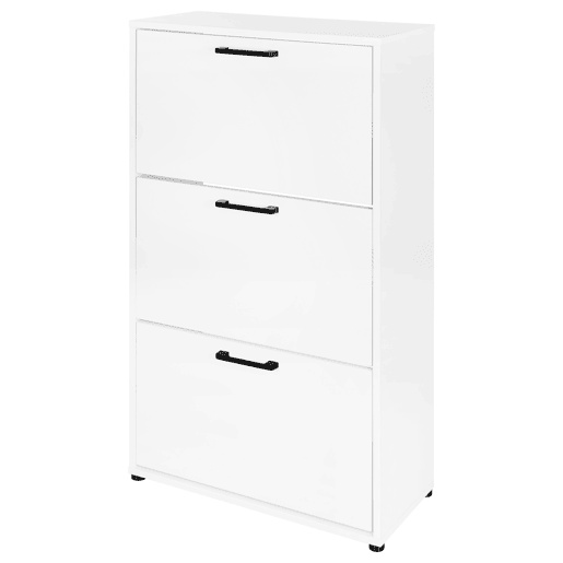 Sapateira PRIMUS com 3 gavetas 108,3x58x26,5cm branco Sapateira PRIMUS com 3 gavetas 108,3x58x26,5cm branco