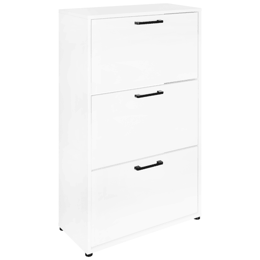 Sapateira PRIMUS com 3 gavetas 108,3x58x26,5cm branco Sapateira PRIMUS com 3 gavetas 108,3x58x26,5cm branco