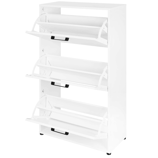Sapateira PRIMUS com 3 gavetas 108,3x58x26,5cm branco Sapateira PRIMUS com 3 gavetas 108,3x58x26,5cm branco