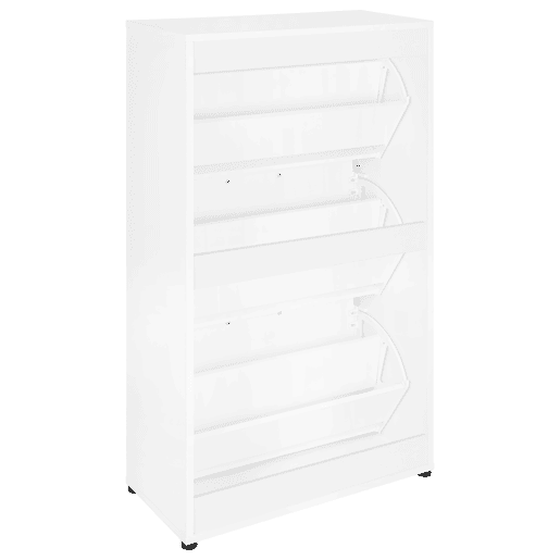 Sapateira PRIMUS com 3 gavetas 108,3x58x26,5cm branco Sapateira PRIMUS com 3 gavetas 108,3x58x26,5cm branco