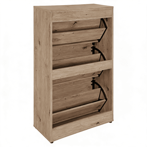Sapateira PRIMUS com 3 gavetas 108,3x58x26,5cm carvalho