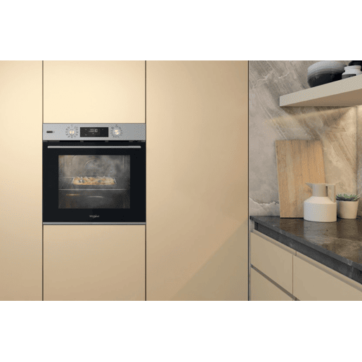 Forno WHIRLPOOL OMSK58RU1SX pirolĂtico 71 litros Forno WHIRLPOOL OMSK58RU1SX pirolĂtico 71 litros