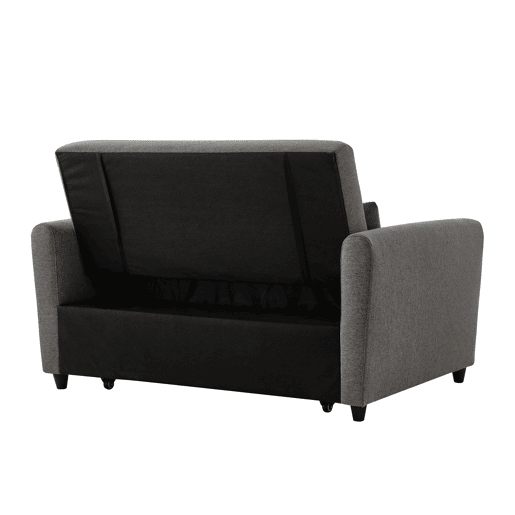 Sofá cama 2 lugares TUDOR cor cinza Sofá cama 2 lugares TUDOR cor cinza