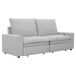 Sofá cama 3 plazas relax eléctrico NOVO color gris claro Sofá cama 3 plazas relax eléctrico NOVO color gris claro Gris Claro
