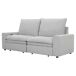 Sofá cama 3 plazas relax eléctrico NOVO color gris claro Sofá cama 3 plazas relax eléctrico NOVO color gris claro Gris Claro