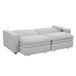 Sofá cama 3 plazas relax eléctrico NOVO color gris claro Sofá cama 3 plazas relax eléctrico NOVO color gris claro Gris Claro