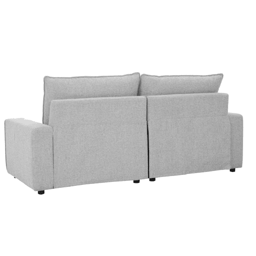 Sofá cama 3 lugares relax elétrico NOVO cinza claro