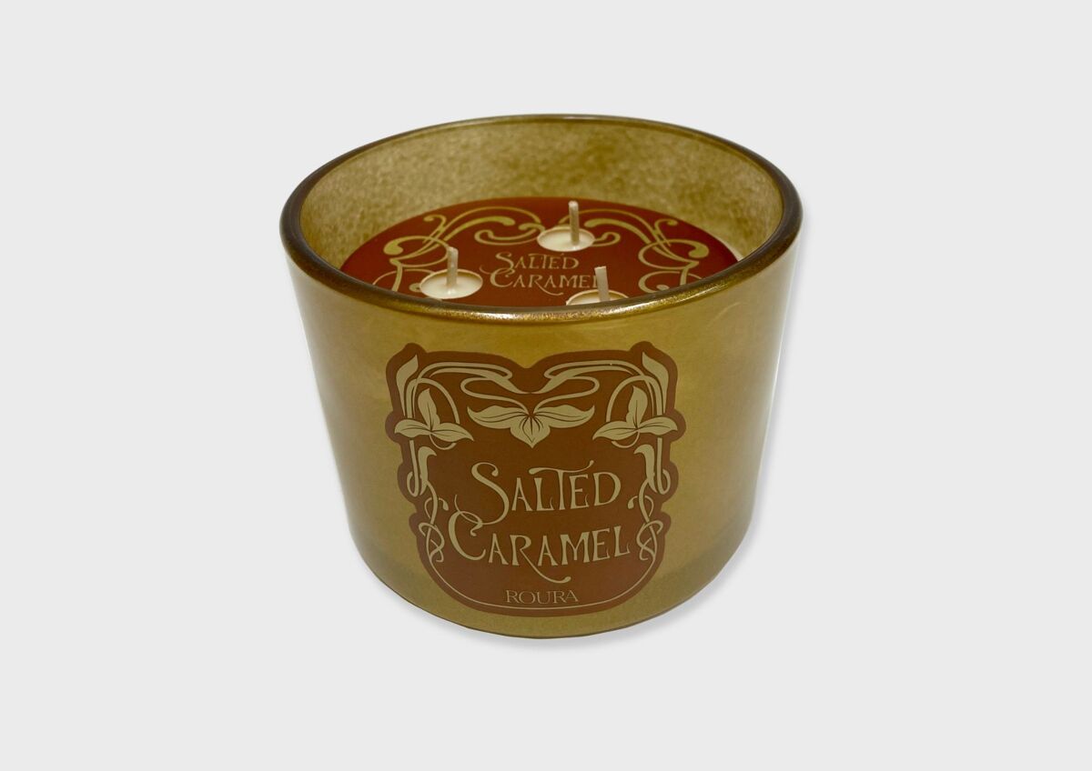 Vela perfumada CARAMELO SALADO 11x8cm