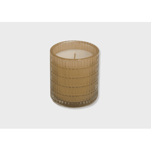 Vela perfumada em frasco com relevo GOLDEN DIAMOND 9x8cm