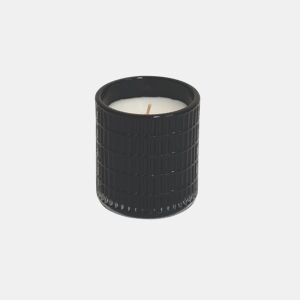 Vela perfumada em frasco com relevo BLACK SAPPHIRE 9x8cm