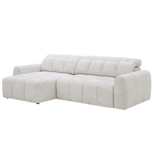 Chaise longue esquerda BUBBLE cor cinza Chaise longue esquerda BUBBLE cor cinza