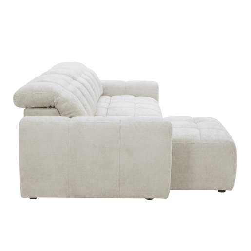 Chaise longue esquerda BUBBLE cor cinza Chaise longue esquerda BUBBLE cor cinza