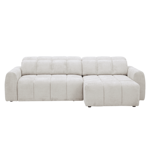 Chaise longue direita BUBBLE cor cinza