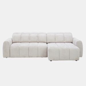 Chaise longue direita BUBBLE cor cinza