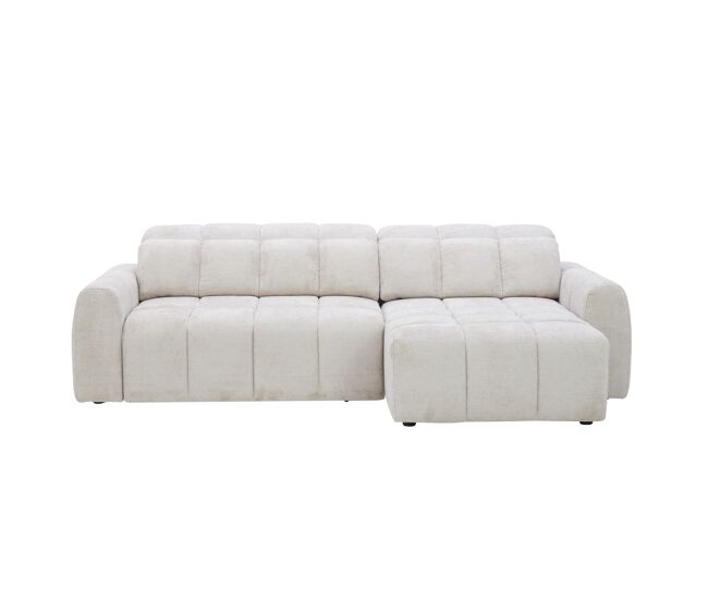 Chaise longue derecha BUBBLE color gris