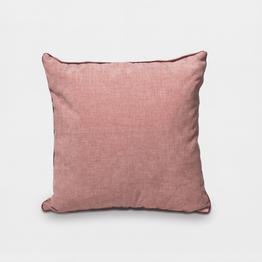 Almofada CORDON poliéster 50x50cm cor rosa
