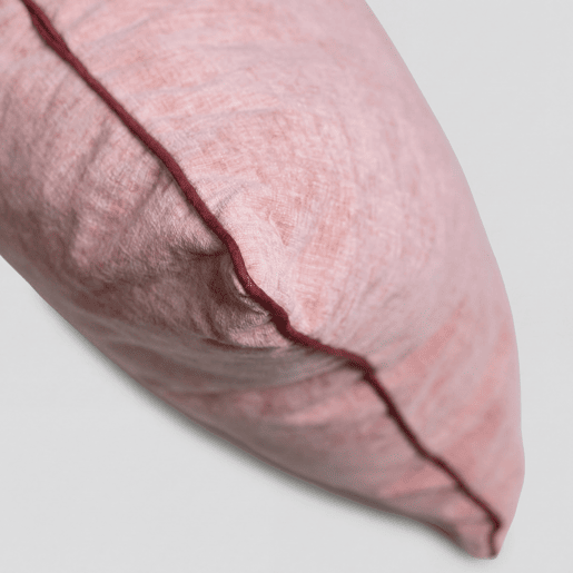 Almofada CORDON poliéster 50x50cm cor rosa