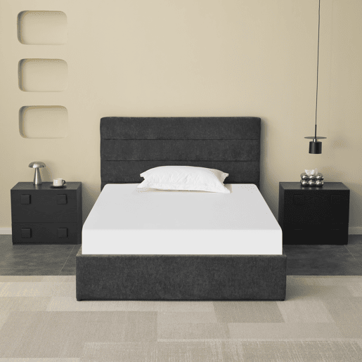 Cama abatível HORIZON 135x190cm cinza escuro