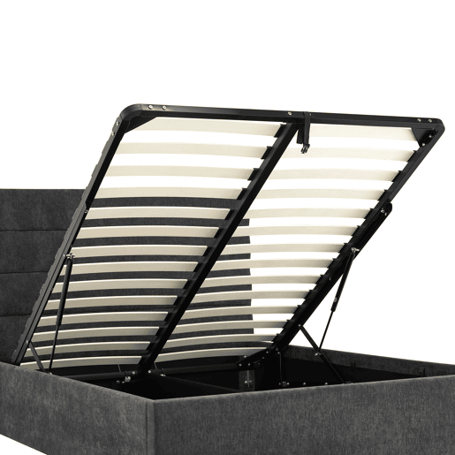 Cama abatível HORIZON 135x190cm cinza escuro