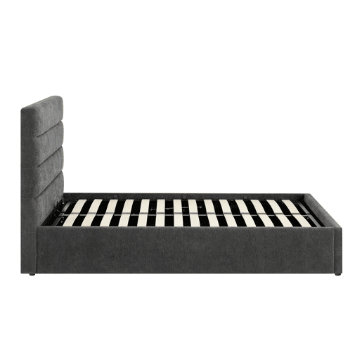 Cama abatível HORIZON 135x190cm cinza escuro